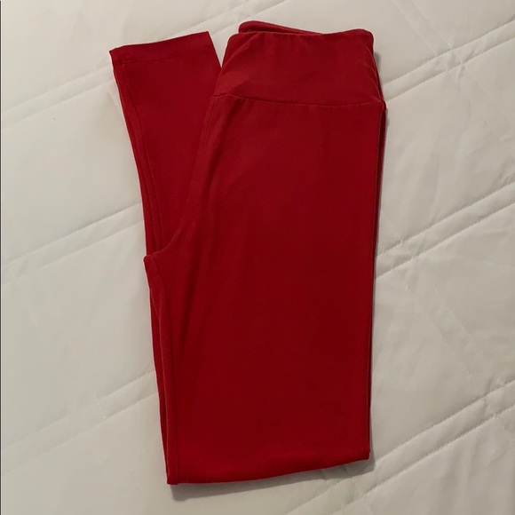 LuLaRoe Leggings Lot of 4 One Size - Picture 2 of 5